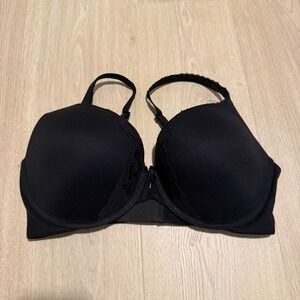 Victorias Secret Body by Victoria Perfect Shape Bra Black Lace 36DD 303185-12/14